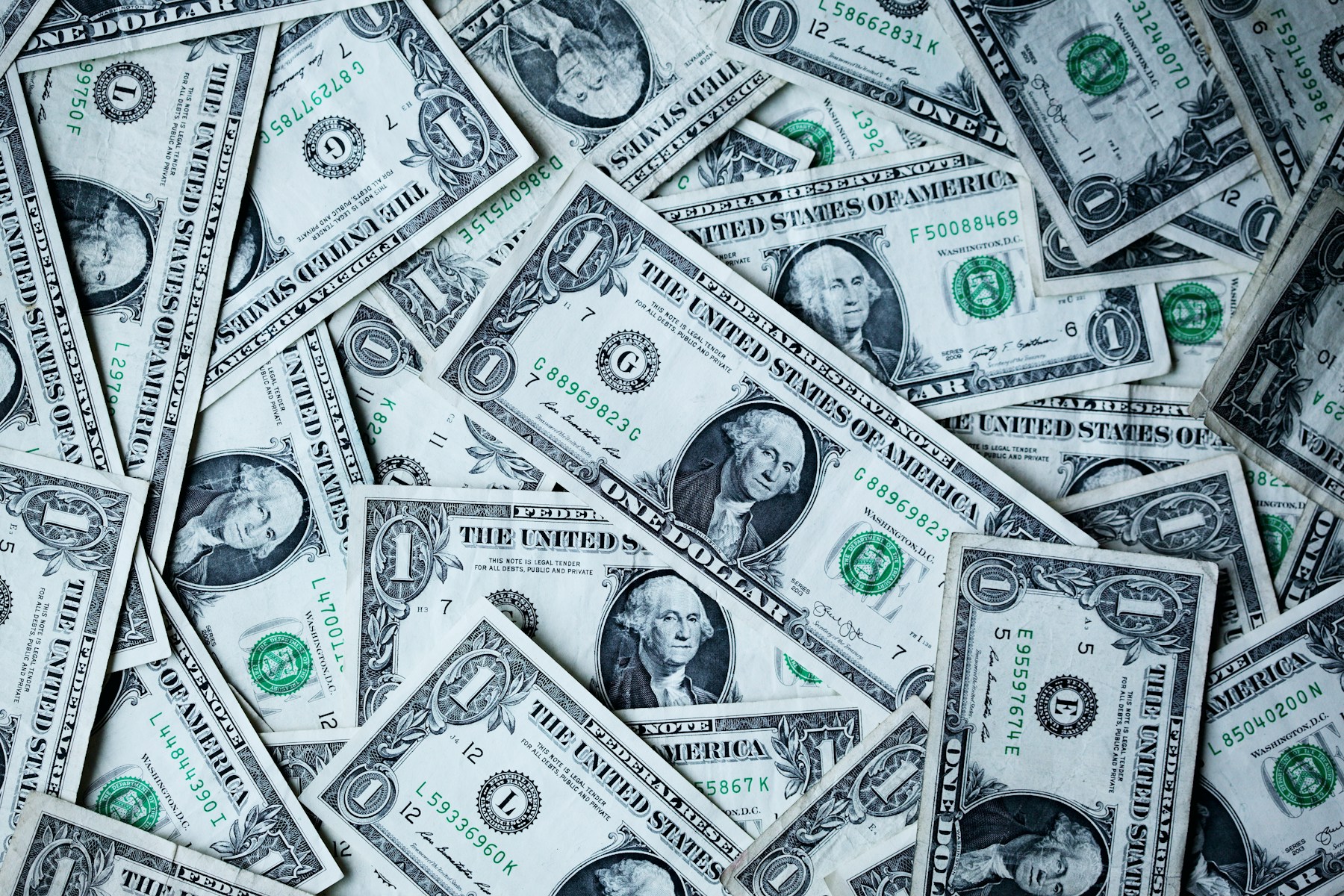 A selection of currencies for international exchange